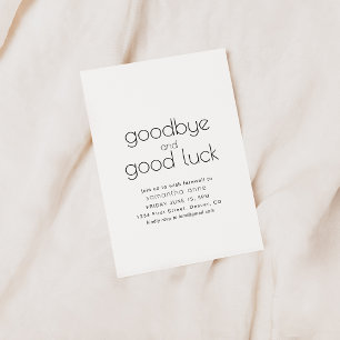 Invitation du Parti de la retraite au revoir et à