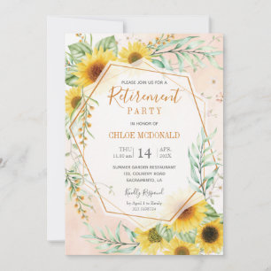 Invitation du Parti de la retraite avec des tourne