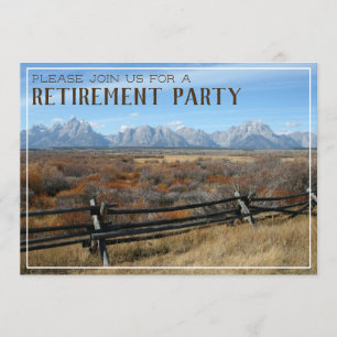 Invitation du Parti de la retraite de Western Ranc