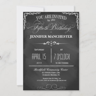 Invitation du Parti de la typographie du tableau n
