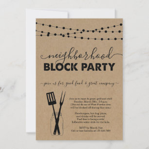 Invitation du parti de quartier