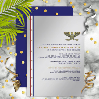 Invitation du Parti de retraite militaire