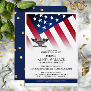 Invitation du parti de retraite militaire de l'aig