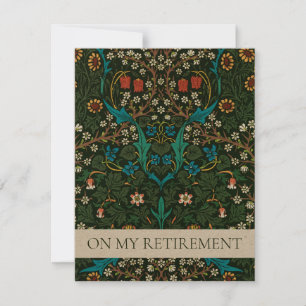 INVITATION DU PARTI DE RETRAITE WILLIAM MORRIS