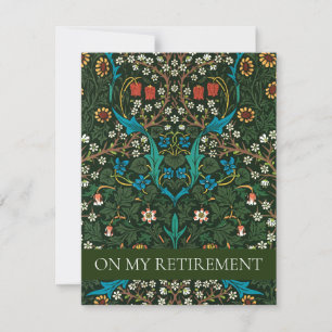 INVITATION DU PARTI DE RETRAITE WILLIAM MORRIS