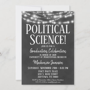 Invitation du Parti d'études en sciences politique