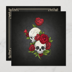 Invitation du parti Dia de los Muertos