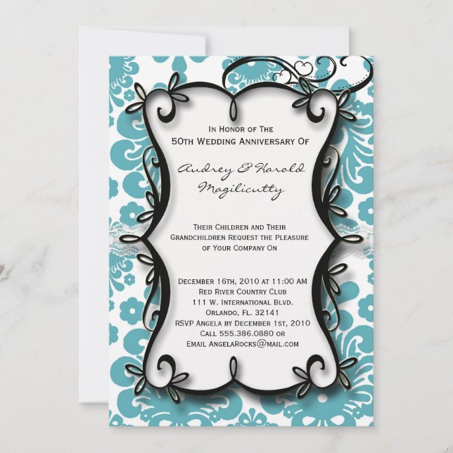 Invitation du Parti du mariage (Devant)