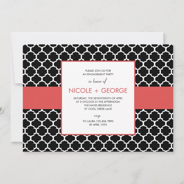 Invitation du Parti général de la bande chic (Cora (Devant)