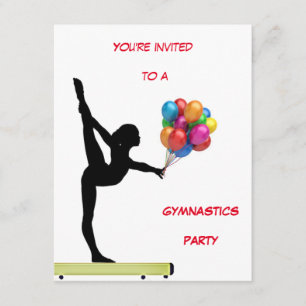 Invitation du parti Gymnastique