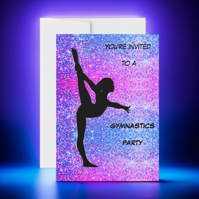 Invitation du parti Gymnastique (Créateur téléchargé)