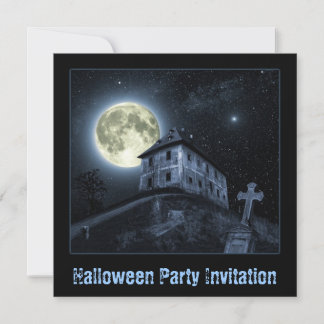 Invitation du parti Halloween