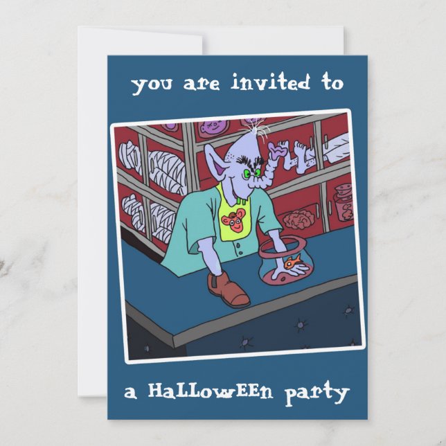 Invitation du parti HaLLowEEn 2024 par dalDesignNZ (Devant)