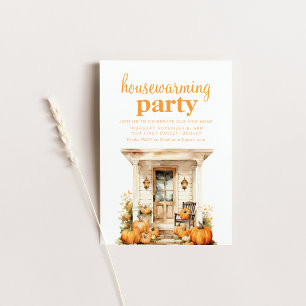 Invitation du parti Halloween d'automne