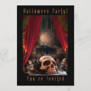 Invitation du parti Halloween - Ravens Den