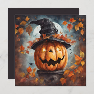 Invitation du parti Jack-o'-lantern