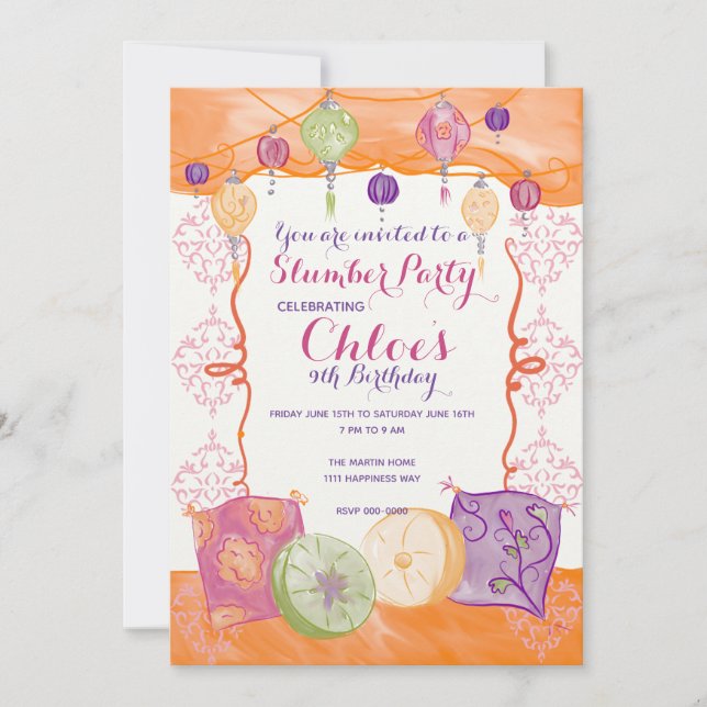 Invitation du Parti Marocain du bois (Devant)