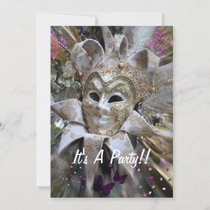 Invitation du parti Masquerade