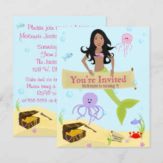 Invitation du parti Mermaid