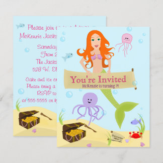 Invitation du parti Mermaid