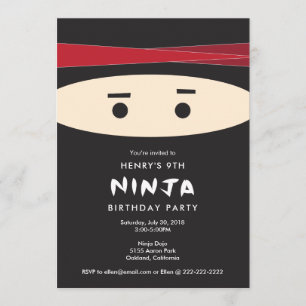 Invitation du parti Ninja