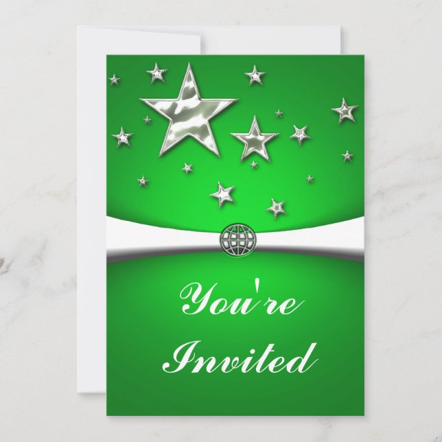 Invitation du Parti Vert des Étoiles d'Argent (Devant)