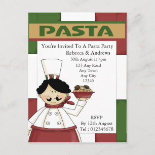 Invitation du Pasta Party