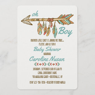 Invitation du petit chef Baby shower