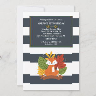 Invitation du Petit Renard Rouge