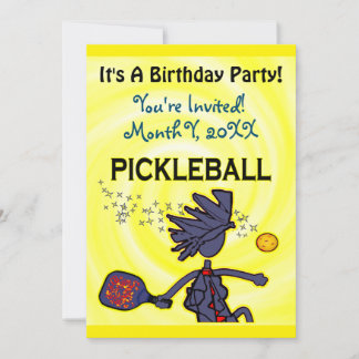 Invitation du Pickleball Party