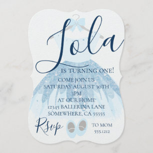 INVITATION DU PREMIER ANNIVERSAIRE