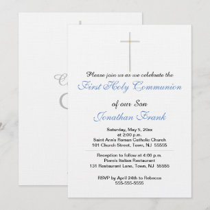 Invitation du premier fils de la communion sainte