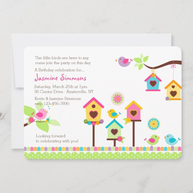 Invitation du quartier Birdie (Devant)