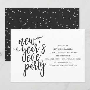 Invitation du réveillon du Nouvel An