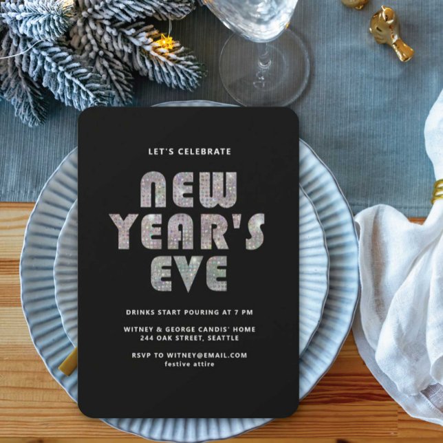 Invitation du réveillon du Nouvel An (Créateur téléchargé)