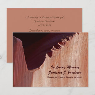 Invitation du service commémoratif Canyon Crosscut