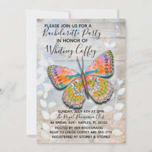 Invitation du Spring Fling Bachelorette Party