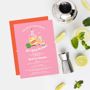 Invitation du Tequila Bachelorette Party