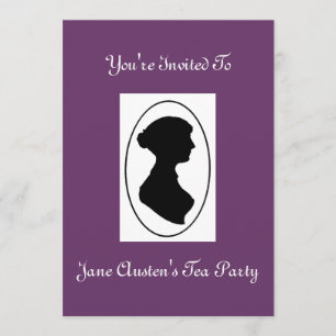 Invitation du thé de Jane Austen