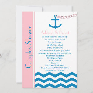 Invitation du Wedding shower de codes de couples n