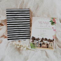 Invitation du week-end de Miami Bachelorette