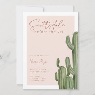 Invitation du week-end de Scottsdale Bachelorette
