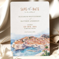 Dubrovnik Croatie Enregistrer la date Destination