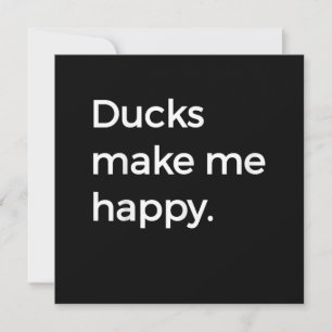 Invitation Duck Love I Love Pet Ducks Duck Farmer