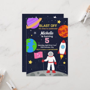 Invitation d'un astronaute dans l'espace