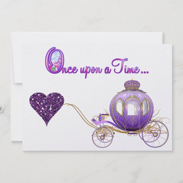 Invitation d'un événement royal (Devant)