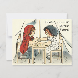 Invitation d'une fille qui a son avenir