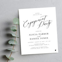 Invitation d'une partie d'engagement minimaliste d