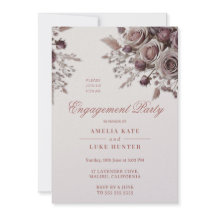 Dusty Blush & Purple Rose