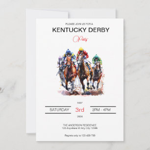 Invitation Dynamic Horse Kentucky Derby